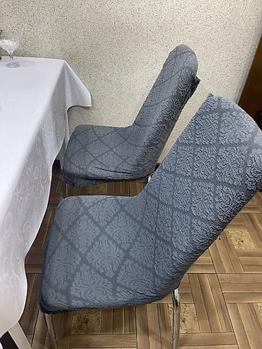 silver kitchen: Комплект кухонных стульев, 6 шт. - Модель: мягкие обеденные стулья — 3