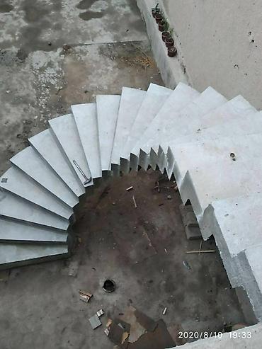 Обшивка лестниц: Лестница куямиз бетондан — 20