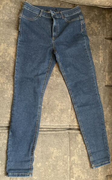 Cinslər: Qadın/Unisex cins şalvar dəsti 1) Açıq mavi mom fit cins - Yüksək — 4