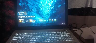 купить ноутбук для игр: Ноутбук, Asus, 16 ГБ ОЗУ, Intel Core i7, 15.6 ", Б/у, Для несложных задач, память HDD