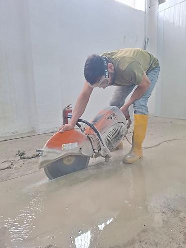Beton işləri: Beton kəsmə xidməti - Deşik, qapı–pəncərə açıqları, şaxta və — 6