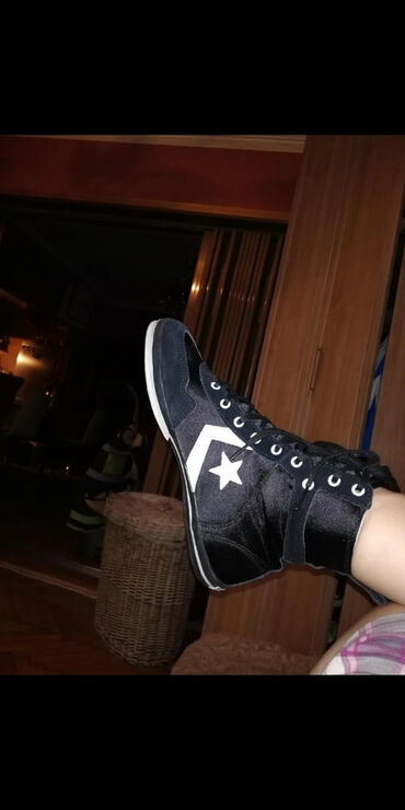 Women's Sneakers and athletic shoes: Converse, 38.5, bоја - Crna — 6