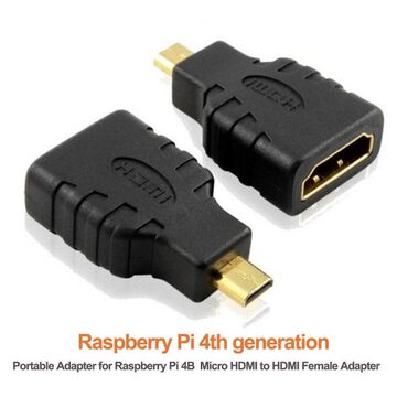 аксессуары телефона: Портативный адаптер для Raspberry Pi 4B Micro HDMI-HDMI
