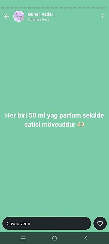 alt paltarları: 50 ml yağ əsaslı ətirlər - Növlər: Prada Paradoxe Intense, Giorgio — 1