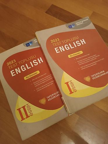 Testlər: Məhsul: Fizika, ingilis dili, informatika test topluları dəsti - — 8