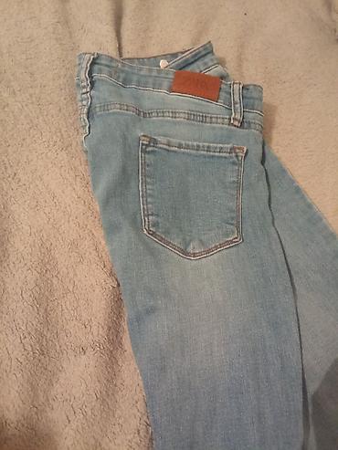 zara cins: Məhsul: Açıq mavi denim şalvar 2 dəfə geyinilib - Brend: Zara (arxa — 3