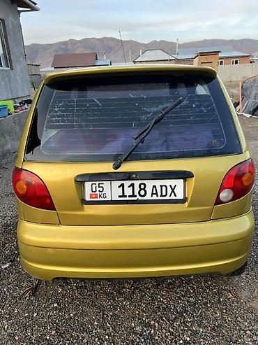 Daewoo: Daewoo Matiz: 2001 г., 0.8 л, Автомат, Бензин, Хэтчбэк — 2