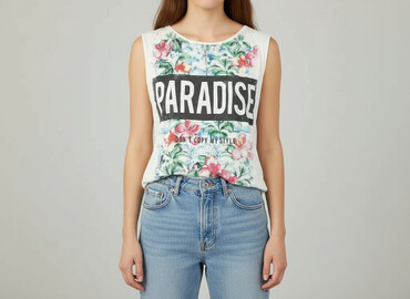t shirty jednorożec: Bershka, Топ жіночий, розмір S