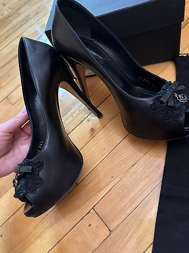 Tuflilər: Tuflilər, Dolce & Gabbana, Ölçü: 36.5, rəng - Qara, Yeni — 5