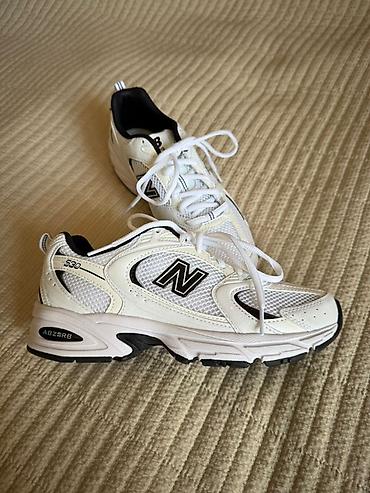 nb 550: New Balance 530 White/Black - Модель: NB 530 (обозначение на боковой — 2