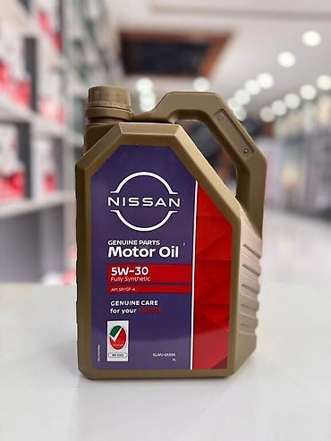 5 30 venol: Mühərrik yağı "Nissan 5w-30 4lt"Nissan 5W-30 — tam sintetik mühərrik — 1