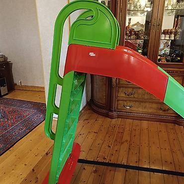 Digər uşaq mebeli: Uşaq sürüşkəni – plastik, iç və çöl istifadə üçün - Material: möhkəm — 2