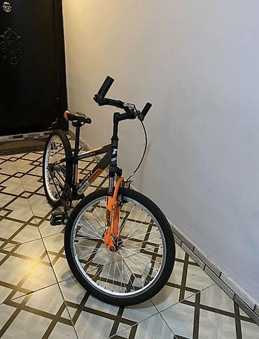 Velosipedlər: Start Fitness Pro 24 velosiped - Çərçivə: polad, qara-narıncı rəng — 5