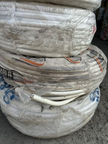 коннектор: Коаксиальный кабель в бухтах - Тип: коаксиальный кабель (белая