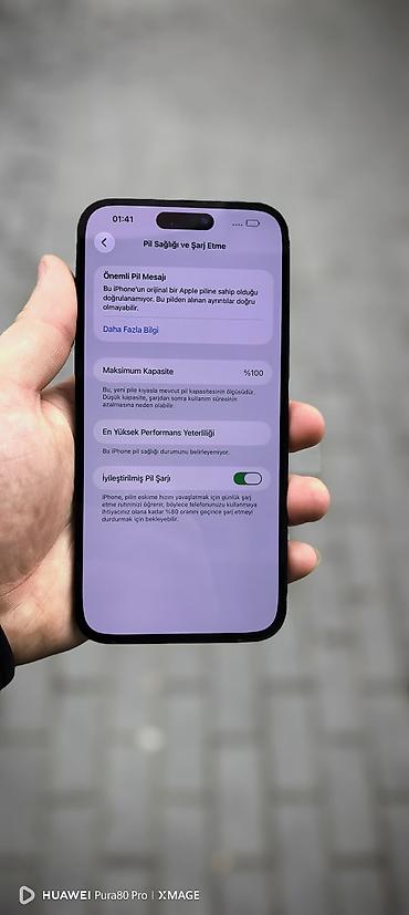 iphone case: IPhone 14 Pro Max, 128 GB, Deep Purple, Zəmanət, Sənədlərlə — 7