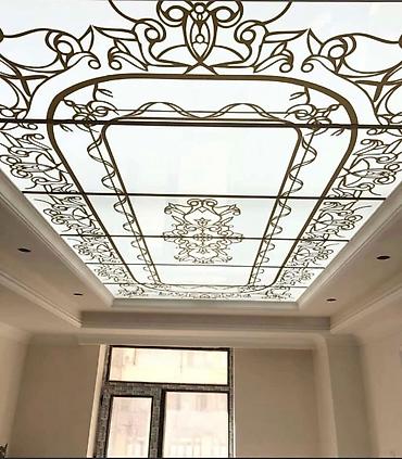 tavan fanı: Dekoratif Şebeke tavanlar 
m2. 120 azn — 2