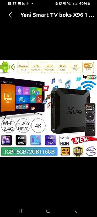 huseyn tv: Smart TV Box 051 941 50 75 Tv Box - Amazonu dəstəkləyir - Android 14 — 1
