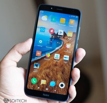 Xiaomi: Xiaomi, Redmi 7A, Новый, 16 ГБ, цвет - Синий, 2 SIM
