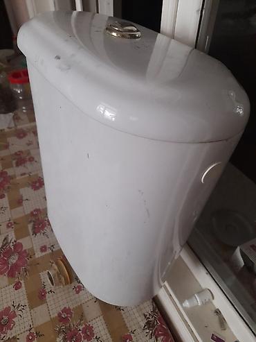 Unitazlar: Satılır: tualet üçün mexaniki yuma çəni - Material: keramik (ağ) - — 3