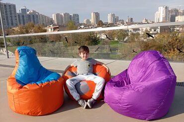 Pufiklər: Yeni, Pufik-kreslo, Parça, Kredit yoxdur, Çatdırılma yoxdur — 20