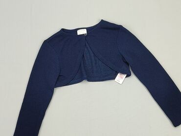 niebieski sweterek rozpinany: Children's bolero F&F, 4-5 years, Synthetic fabric, condition - Perfect