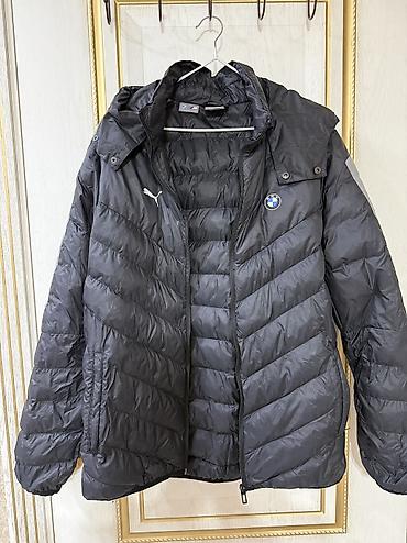 Мужская куртка, L, Puma, Б/у, цвет - Черный