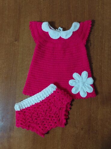 Kompleti: Ručno heklani kompleti za bebe/decu - Komplet 1: majica i šorts od — 3