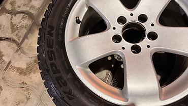 215 70 сешка: Диски Mercedes с шинами 215/60/R16 Зимний комплект. Состояние — 4