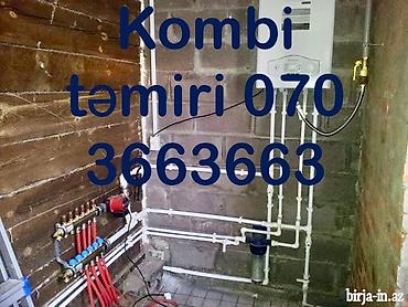 kombi fan: Xidmət: Kombi diaqnostika və təmir Təsvir: - Kombi sistemlərinin — 3