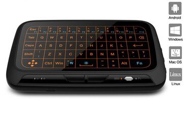 клавиатура и мышь для телефона в бишкеке: Сенсорная панель и клавиатура комбо H18+ (с подсветкой ) 2.4 ГГц мини