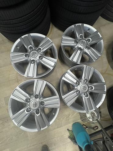диски на ленд крузер: Литые Диски R 18 Toyota, Комплект, отверстий - 5, Б/у — 1