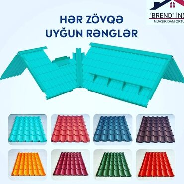 Dam işləri: Dam ortukleri — 7