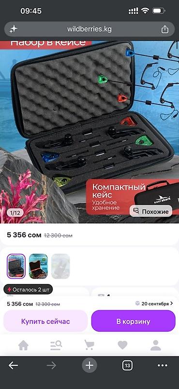 чехол х: Набор сигнализаторов поклевки в жестком кейсе - Комплект из 4 — 2