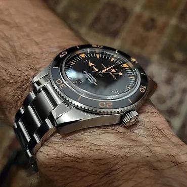 Ručni satovi: PAGANI DESIGN PD-YS005 -Crna-Omega seamaster 3000 Potpuno nov muški — 2