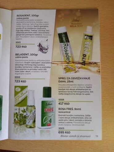 Suplementi: Limes proizvodi pogledajte katalog DA SVAKA DOMACICA ZABLISTA, A DA na lalafo.rs — 22 Suplementi: Limes proizvodi pogledajte katalog DA SVAKA DOMACICA ZABLISTA, A DA — 22