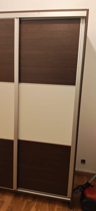 Ormari: Na prodaju AMERICKI PLAKAR klizni ormar-garderober bez-braon boja u — 3