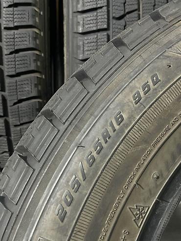 Шиналар: Шиналар 205 / 65 / R 16, Кыш, Колдонулган, Комплект, Жеңил унаалар, Жапония, GoodYear — 6