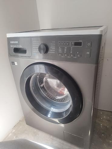 soyuducu xirdalan: Paltaryuyan maşın Samsung, 6 kq, İşlənmiş, Avtomat, Qurutmasız — 3