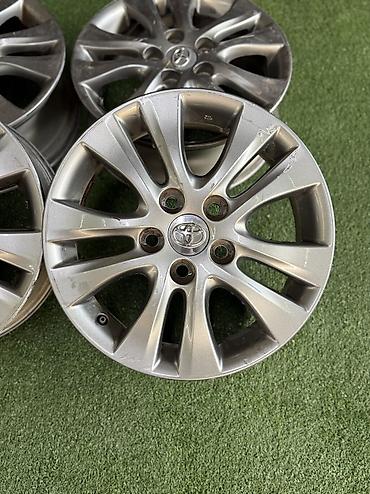 диски р 16 тойота: Литые Диски R 16 Toyota, Комплект, отверстий - 5, Б/у — 2