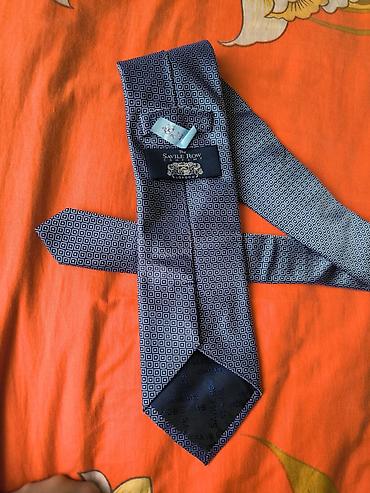 termo geyim: 👔 Savile Row qalstuku satılır! 🇮🇹 İtaliya brendi ✨ 100% təbii ipək 👌 — 1