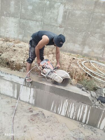Beton işləri: Beton kəsmə beton deşmə xidməti Karot - HILTI DD 200 / 350 ilə 25 ° — 8