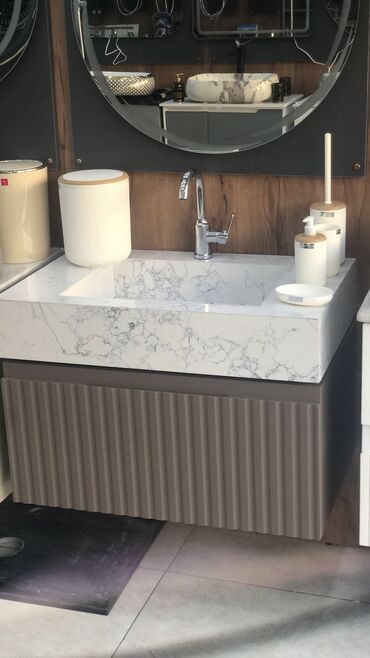 Moydadırlar: Hamam mebeli və lavabo dəstləri - Müasir dizayn: mərmər teksturalı -da lalafo.az — 2 Moydadırlar: Hamam mebeli və lavabo dəstləri - Müasir dizayn: mərmər teksturalı — 2