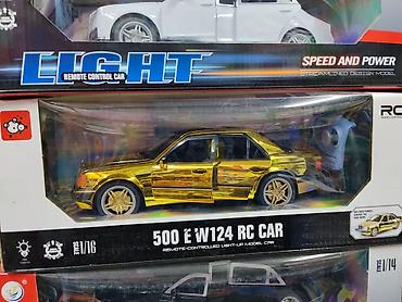 Радиоуправляемая модель автомобиля 500 E W124 RC Car - Масштаб: 1/16