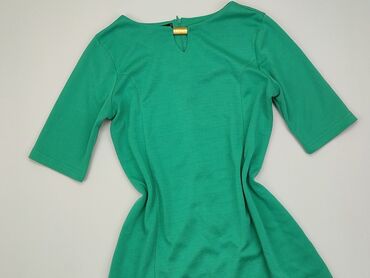 sukienki damskie butelkowa zieleń: Sukienka, L, stan - Dobry