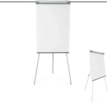 Ostali kancelarijski nameštaj: Flipchart Coyote – tronožac, sklopiv - Magnetna bela tabla sa — 3