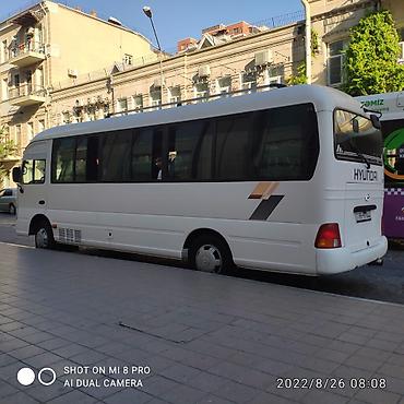 Sərnişin daşımaları: Mikroavtobus, Bakı - — 7