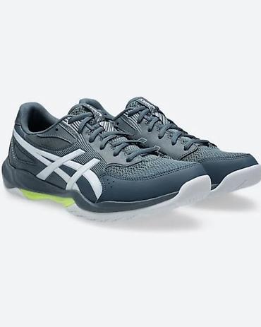 Жеке буюмдар: Эркектердин кроссовкасы, 44, Asics, Жаңы, түсү - Боз — 1