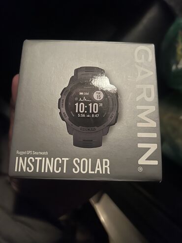 Garmin: Продам Garmin instinct solar,состояние отличное комплект коробка