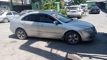 Унаа сатуу: Mazda 6: 2002 г., 2 л, Кол менен иштөөчү, Бензин, Седан — 2
