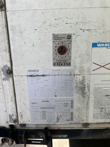 Прицепы и полуприцепы: Прицеп, Kogel, Тентованный, от 12 т, Б/у — 6